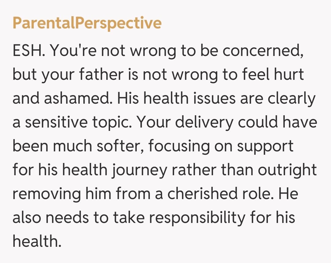 Comentariu de la ParentalPerspective