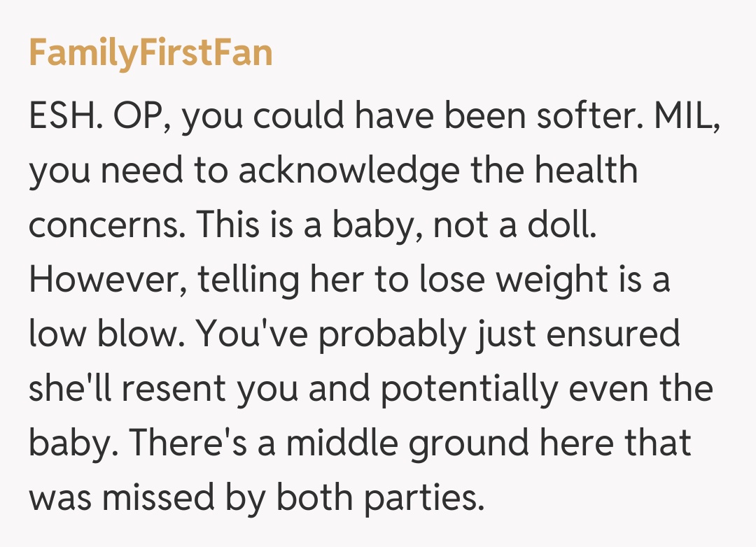 Comentariu de la FamilyFirstFan