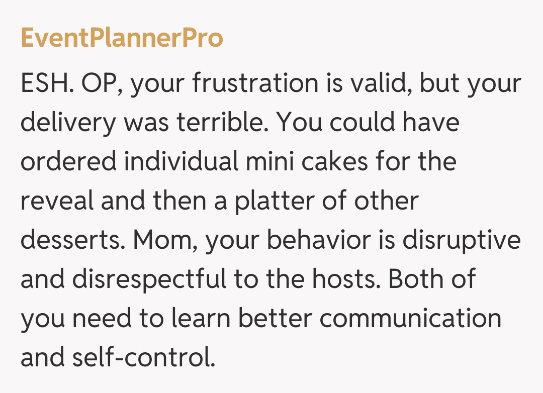 Comentariu de la EventPlannerPro
