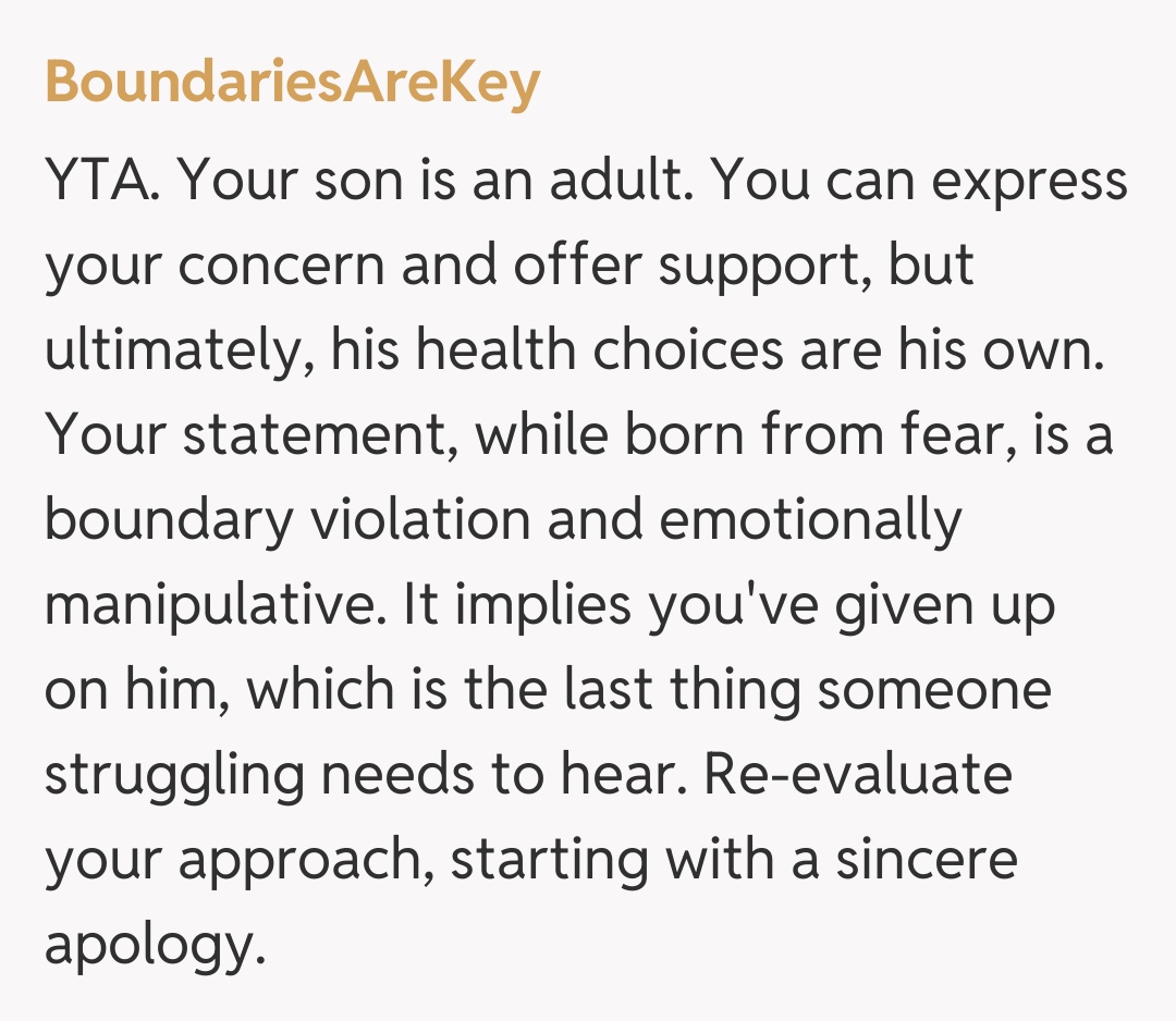 Comentariu de la BoundariesAreKey