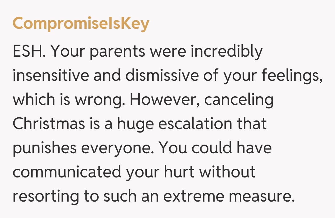 Comentariu de la CompromiseIsKey