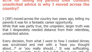 Photo of AITA for telling my parents their constant unsolicited advice is why I moved across the country?