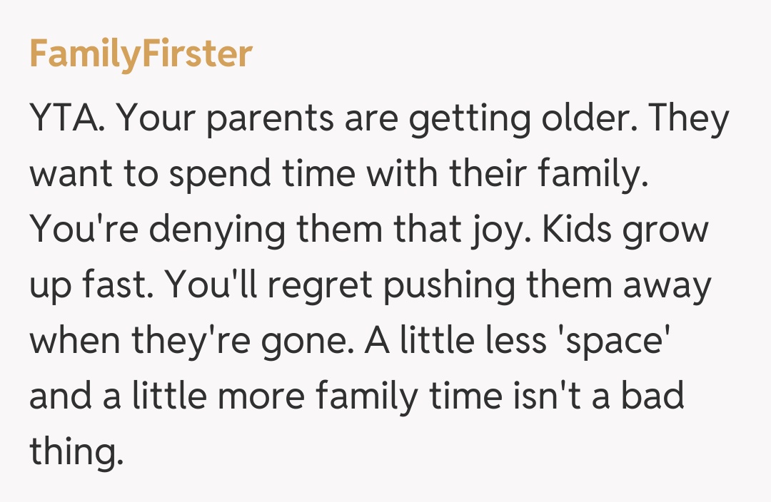 Comentariu de la FamilyFirster