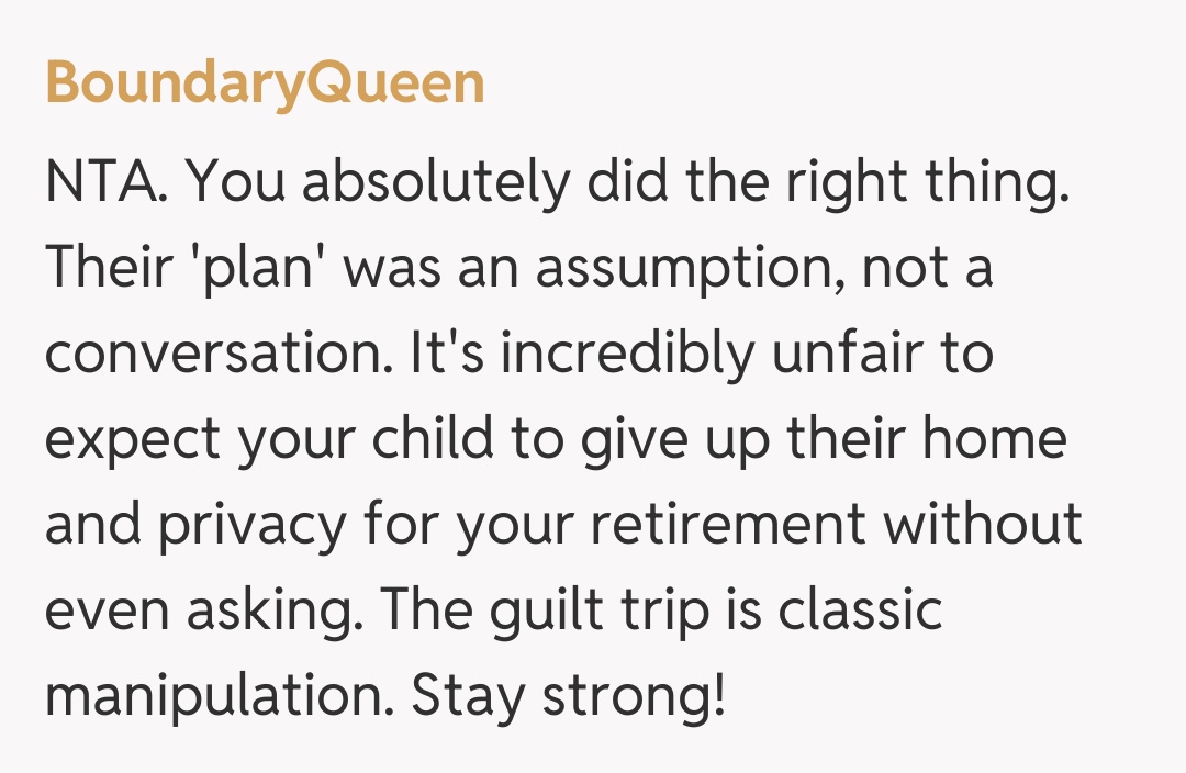 Comentariu de la BoundaryQueen