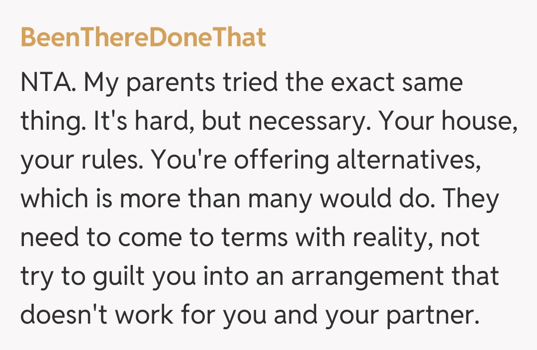 Comentariu de la BeenThereDoneThat