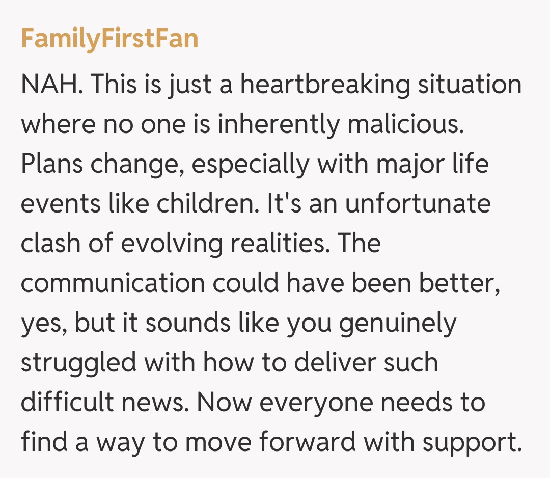 Comentariu de la FamilyFirstFan