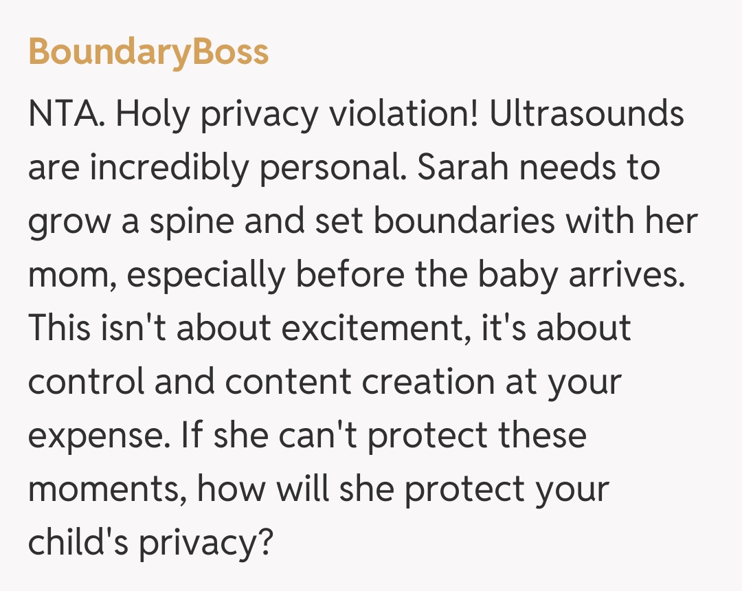 Comentariu de la BoundaryBoss