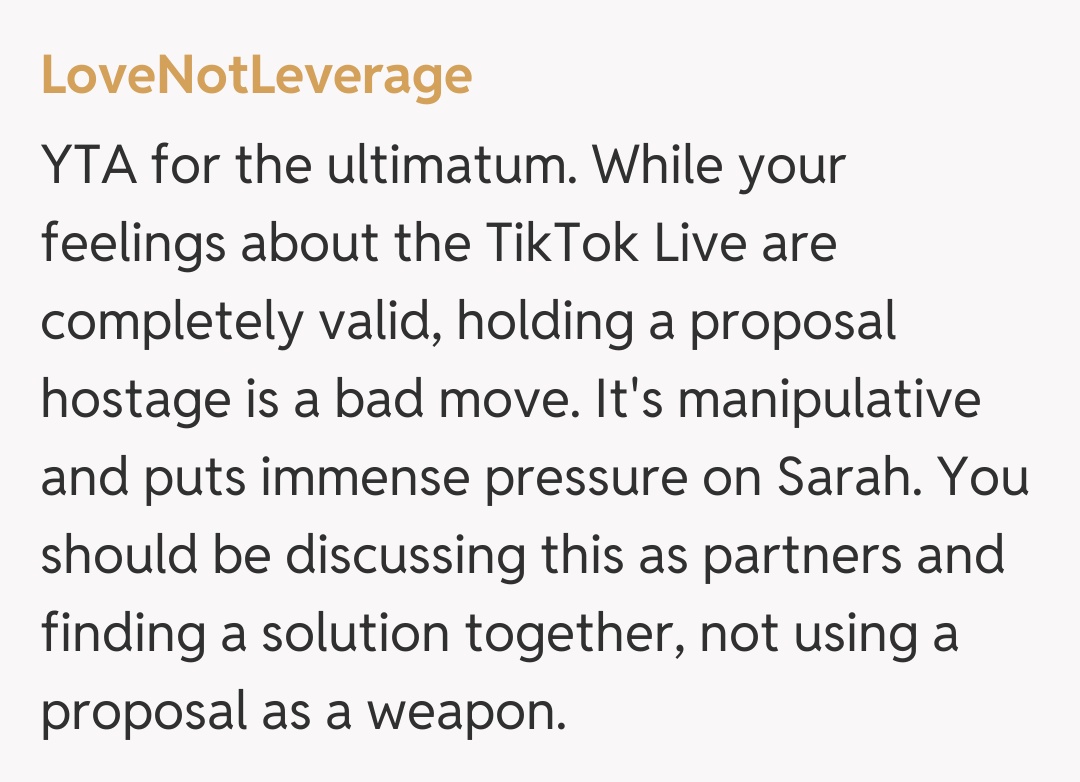 Comentariu de la LoveNotLeverage