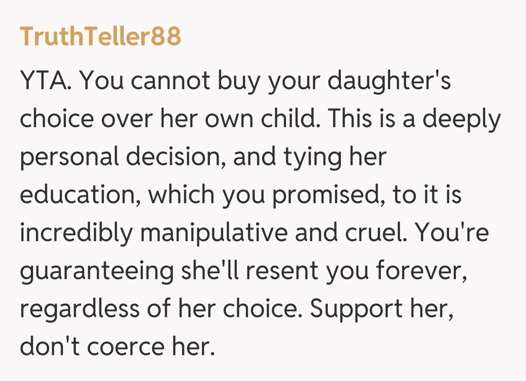 Comentariu de la TruthTeller88