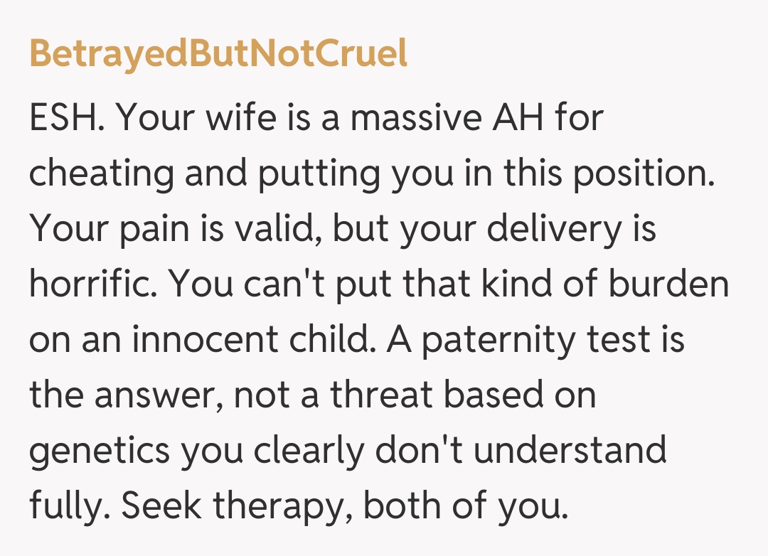 Comentariu de la BetrayedButNotCruel