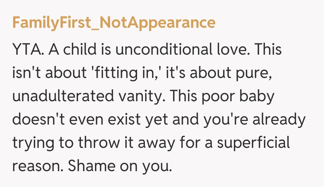 Comentariu de la FamilyFirst_NotAppearance