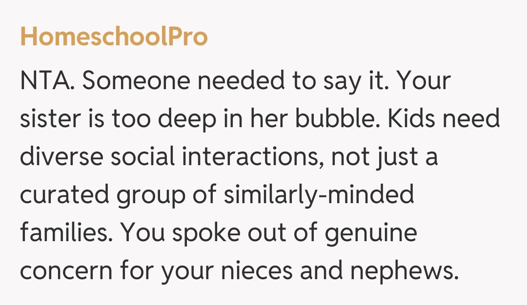 Comentariu de la HomeschoolPro