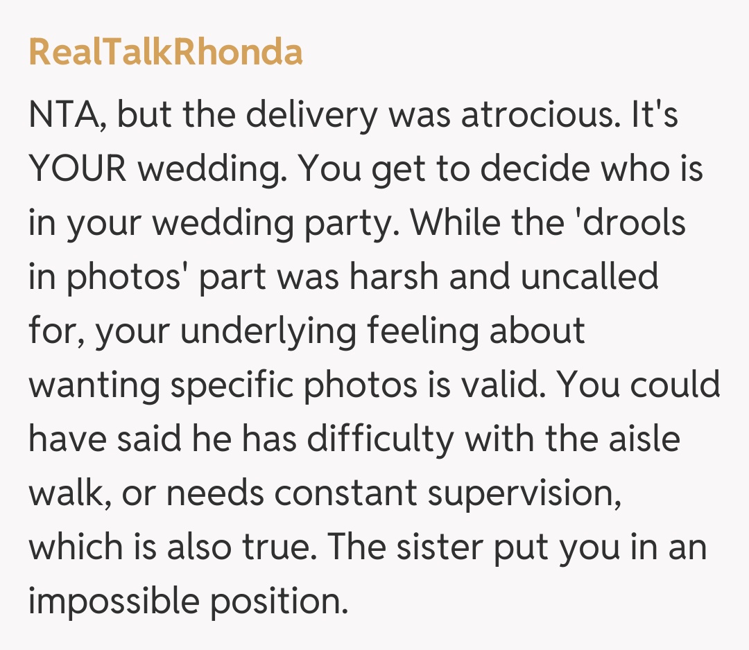 Comentariu de la RealTalkRhonda