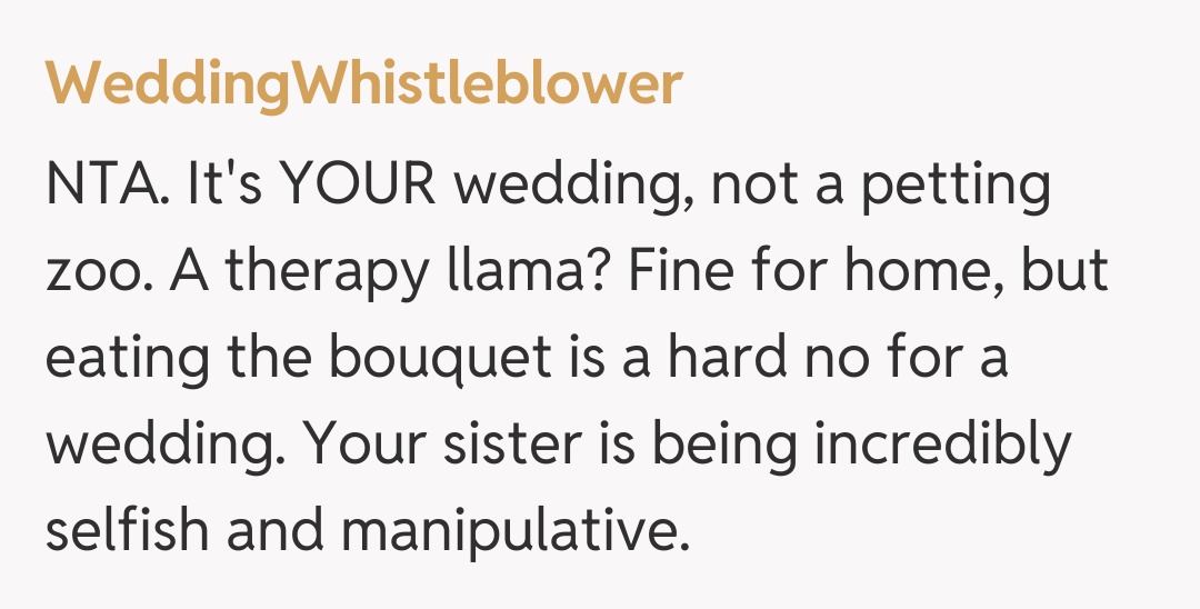 Comentariu de la WeddingWhistleblower