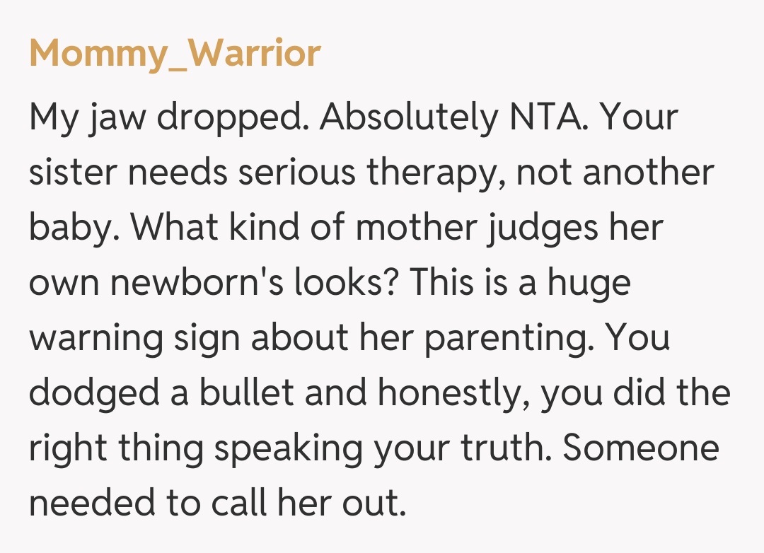 Comentariu de la Mommy_Warrior