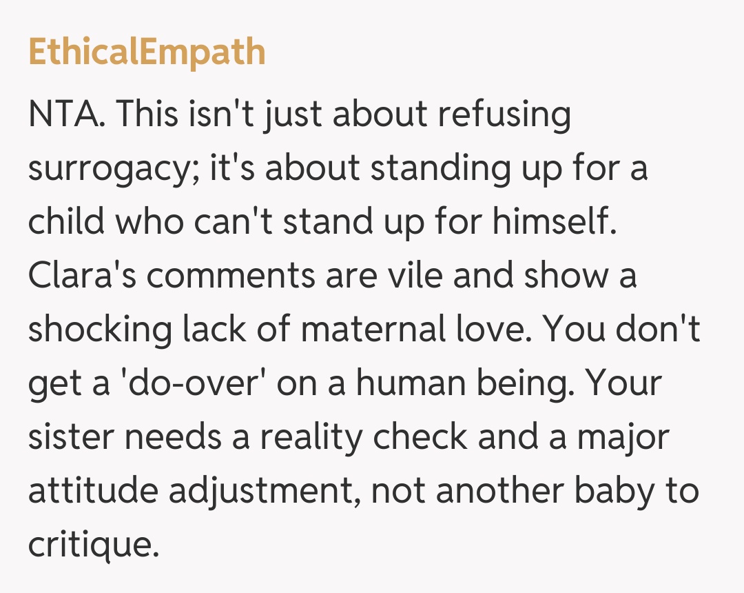 Comentariu de la EthicalEmpath