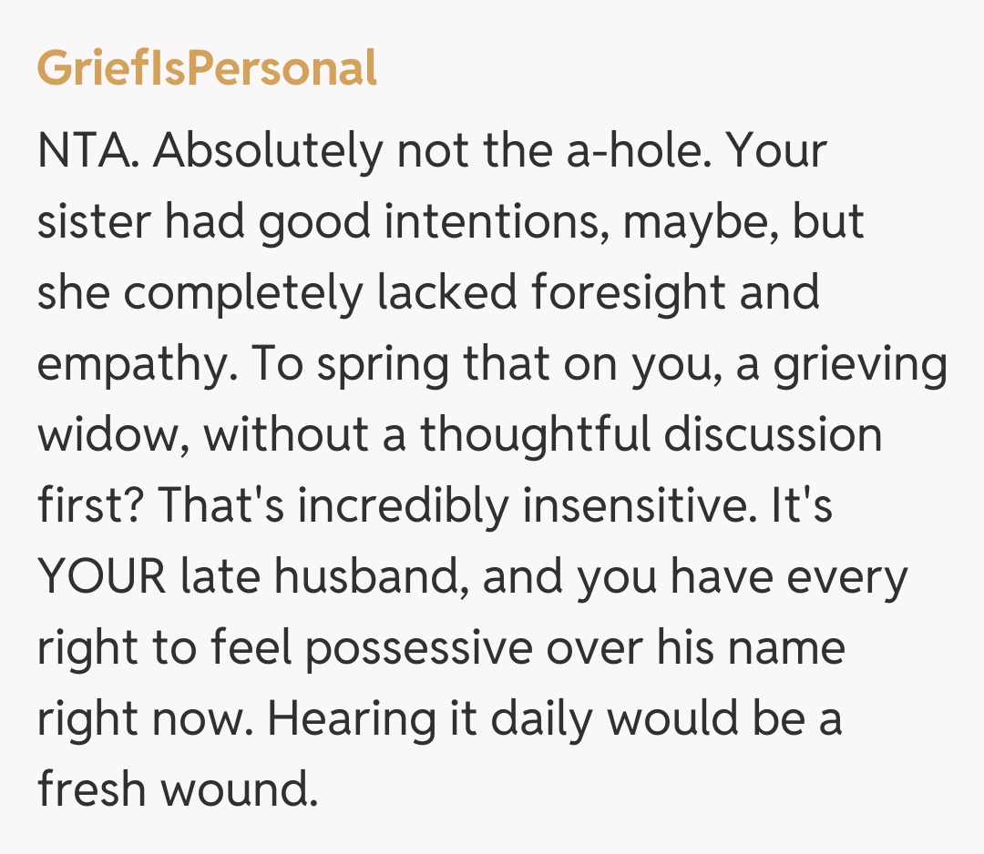 Comentariu de la GriefIsPersonal