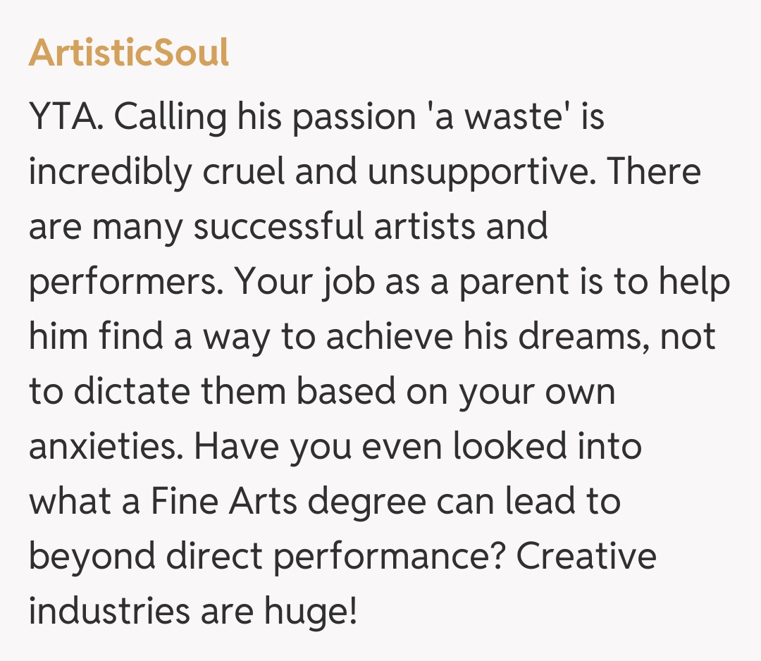 Comentariu de la ArtisticSoul