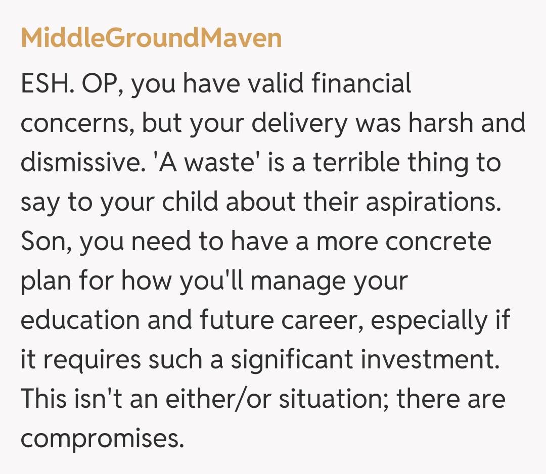 Comentariu de la MiddleGroundMaven