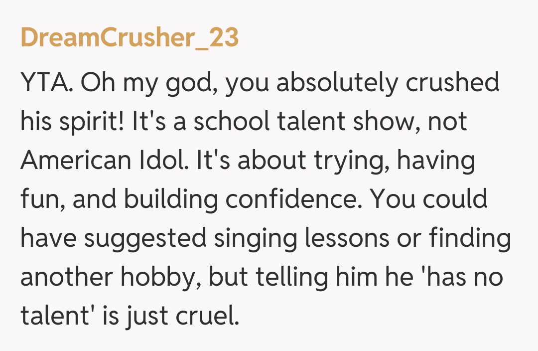 Comentariu de la DreamCrusher_23