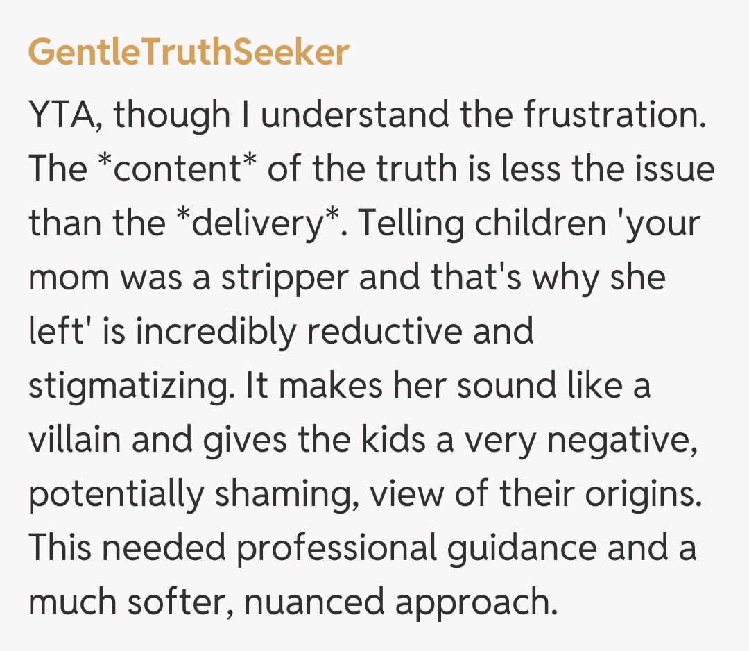 Comentariu de la GentleTruthSeeker