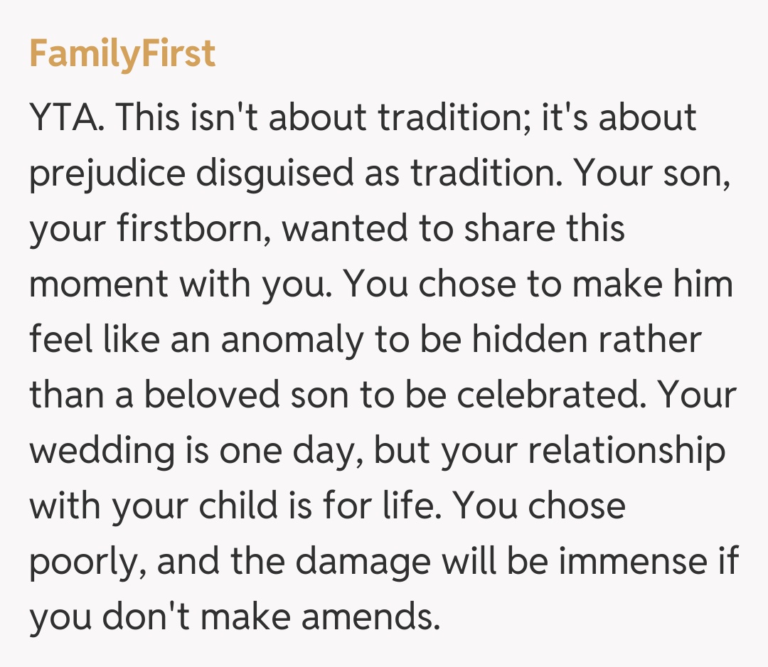 Comentariu de la FamilyFirst