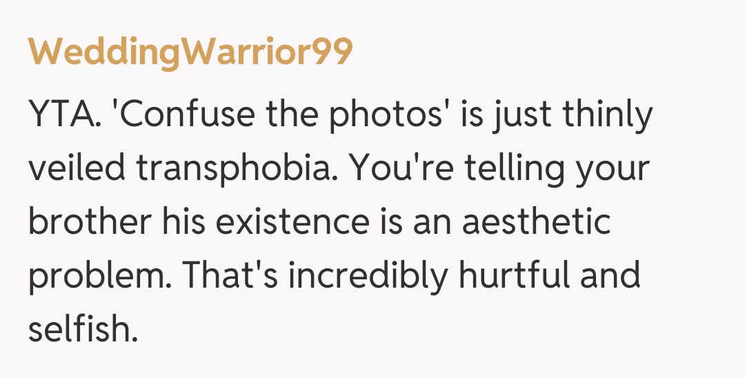 Comentariu de la WeddingWarrior99