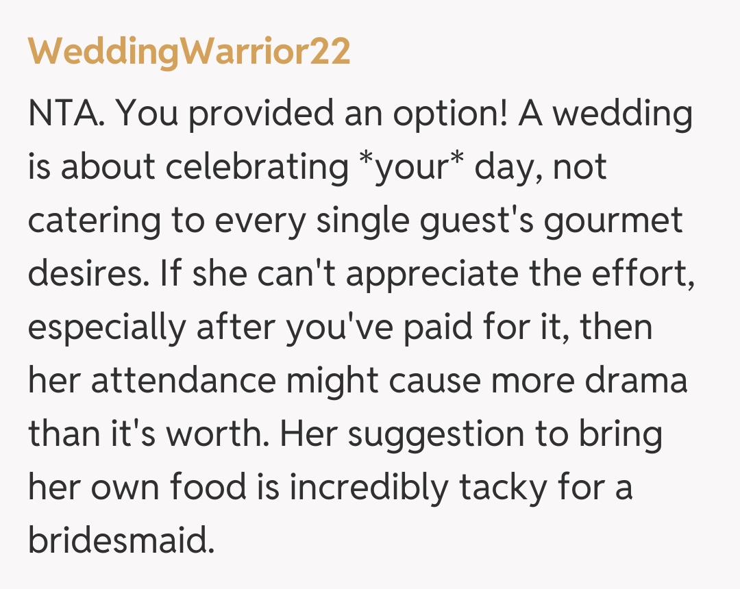 Comentariu de la WeddingWarrior22