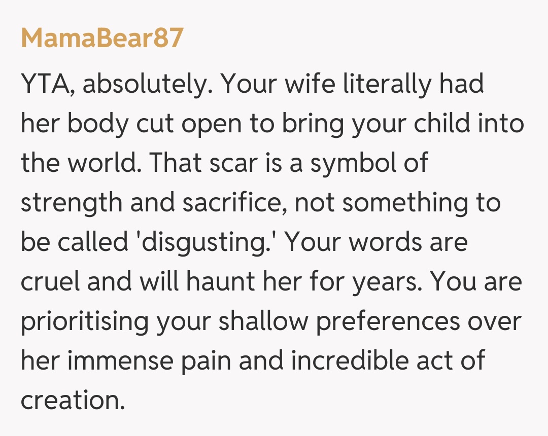 Comentariu de la MamaBear87