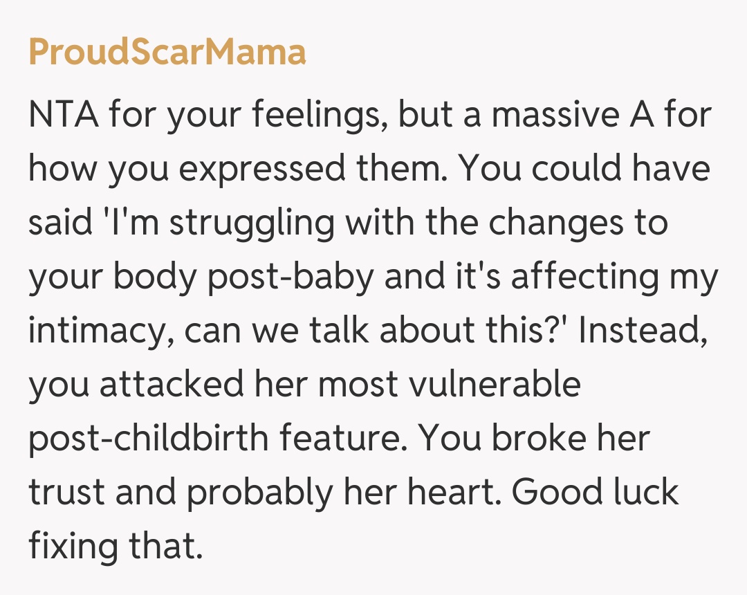 Comentariu de la ProudScarMama