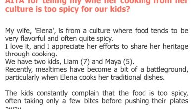 Photo of AITA for telling my wife her cooking from her culture is too spicy for our kids?