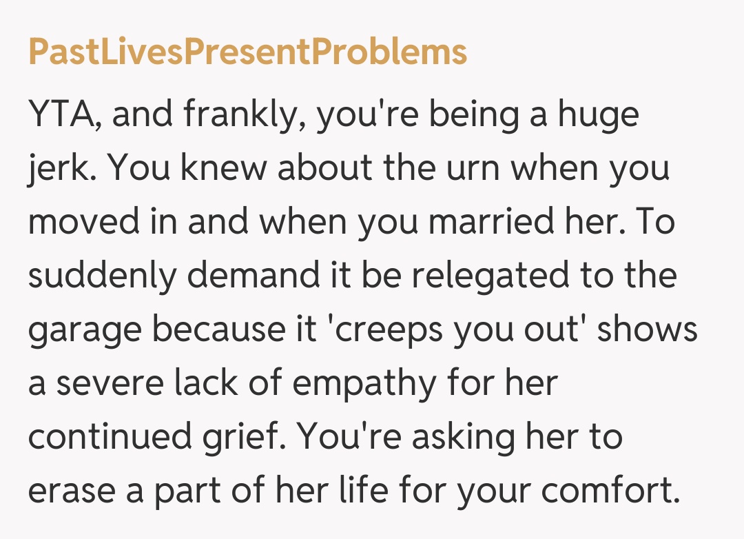 Comentariu de la PastLivesPresentProblems