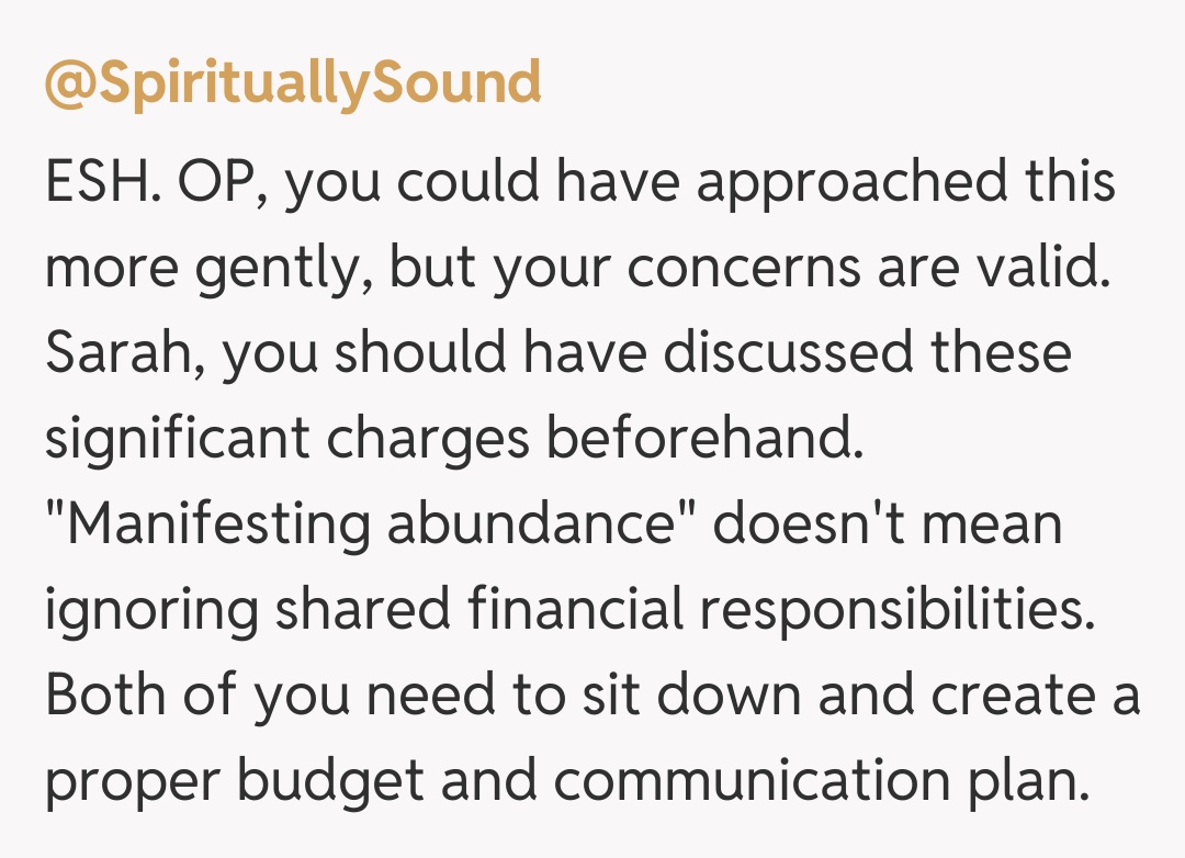 Comentariu de la @SpirituallySound