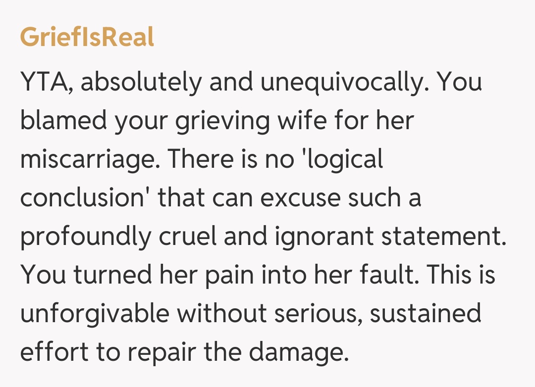 Comentariu de la GriefIsReal