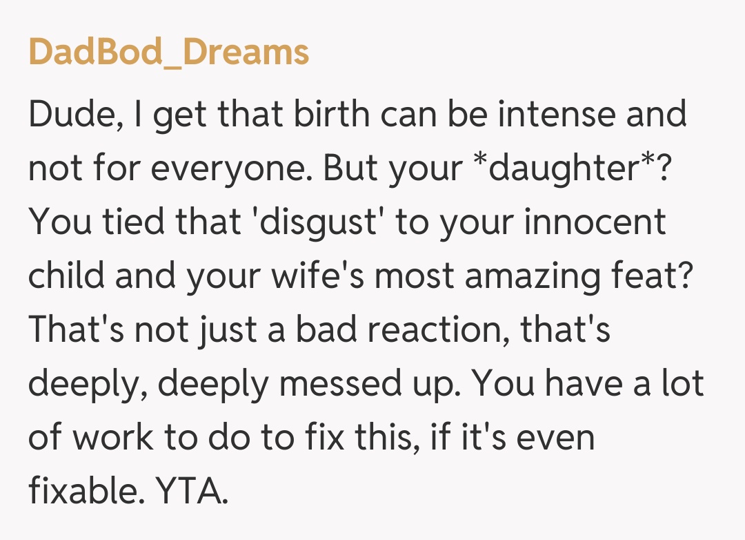 Comentariu de la DadBod_Dreams