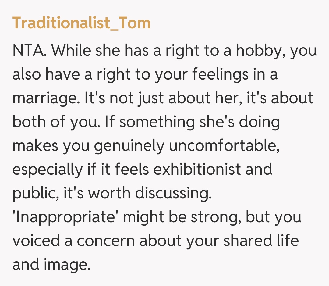 Comentariu de la Traditionalist_Tom