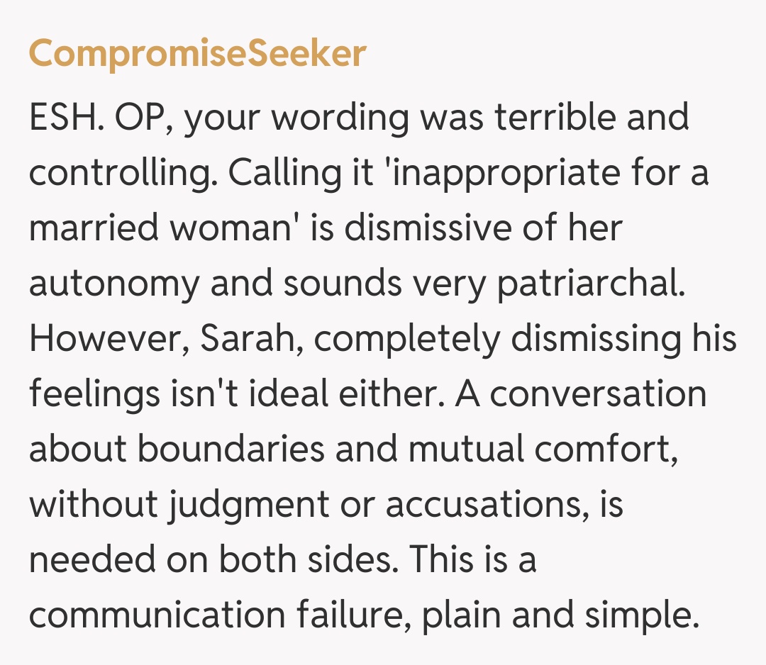 Comentariu de la CompromiseSeeker