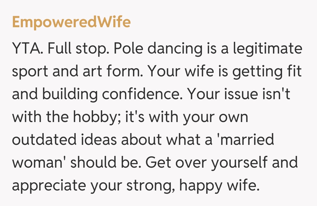 Comentariu de la EmpoweredWife