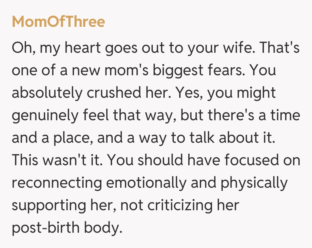 Comentariu de la MomOfThree