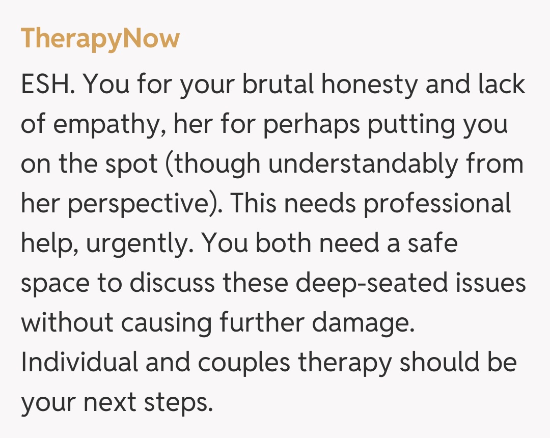 Comentariu de la TherapyNow