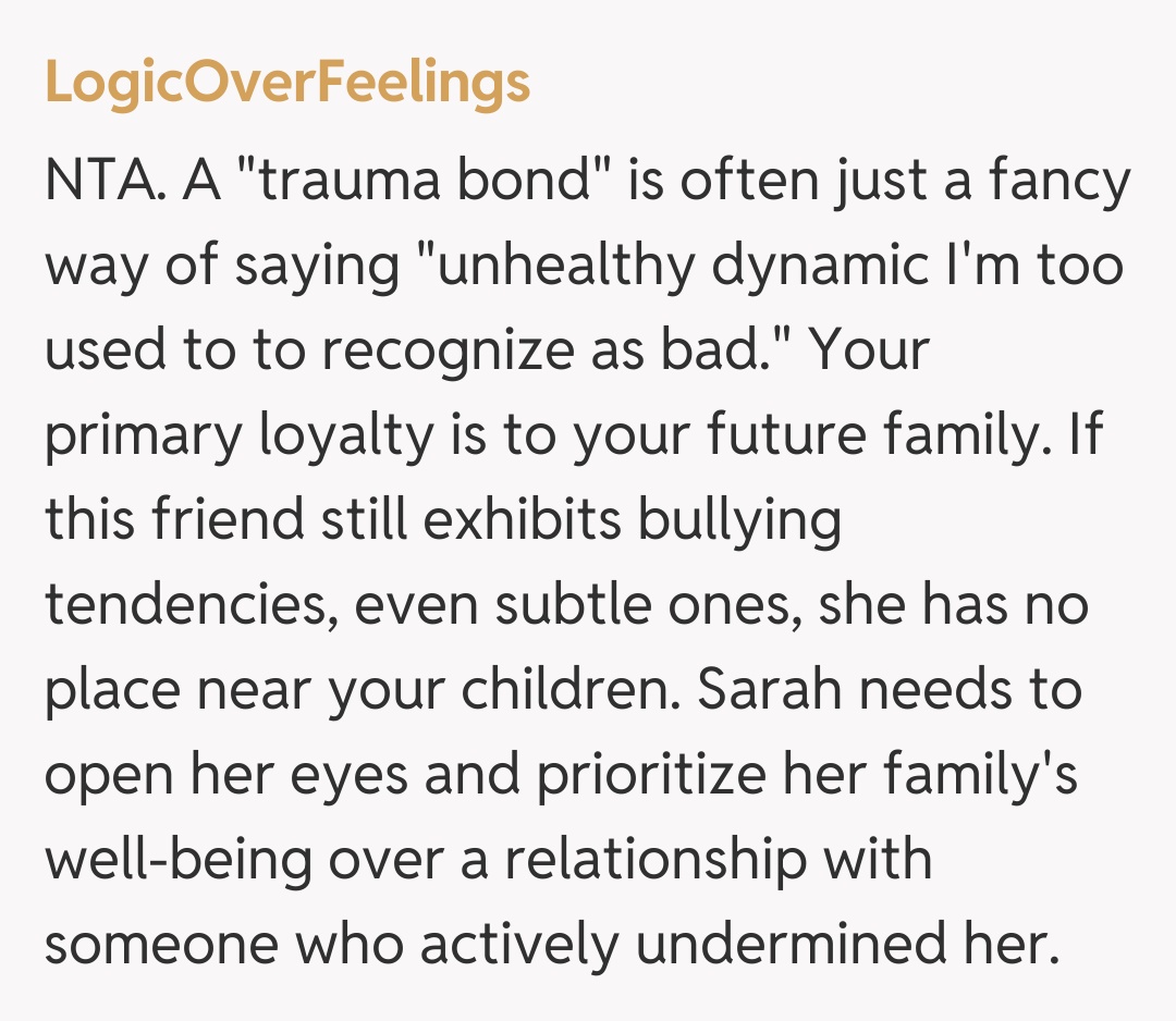 Comentariu de la LogicOverFeelings