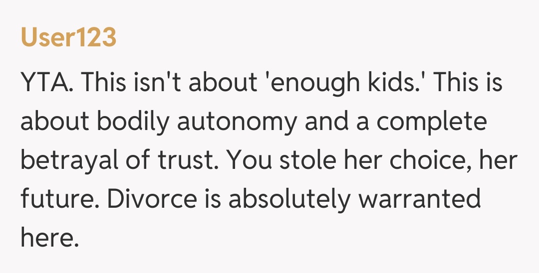 Comentariu de la User123