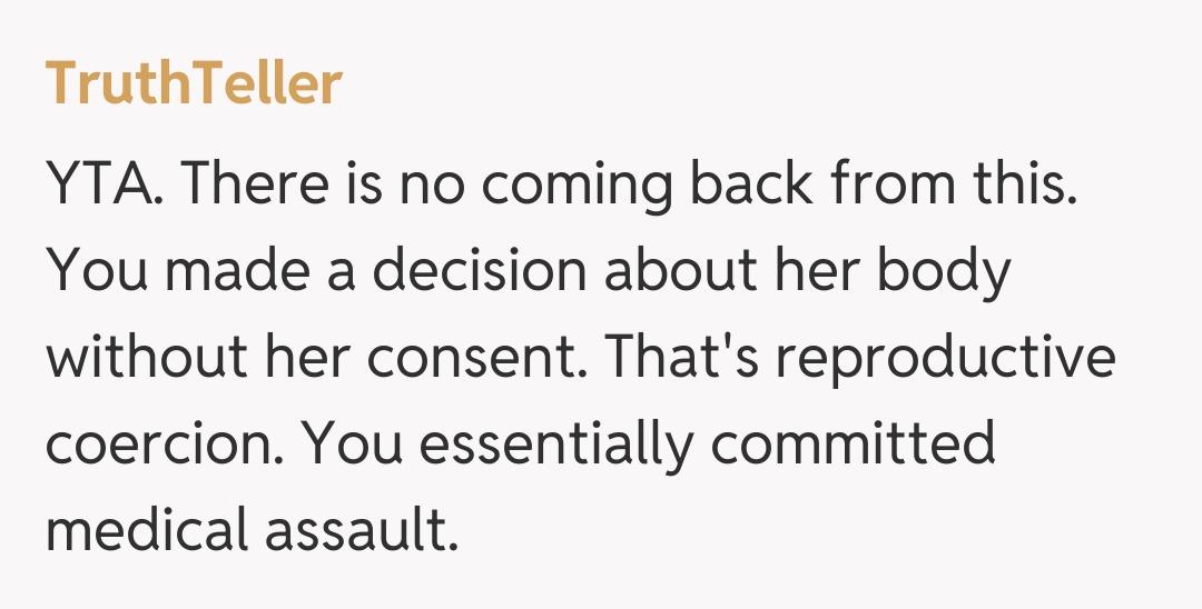 Comentariu de la TruthTeller