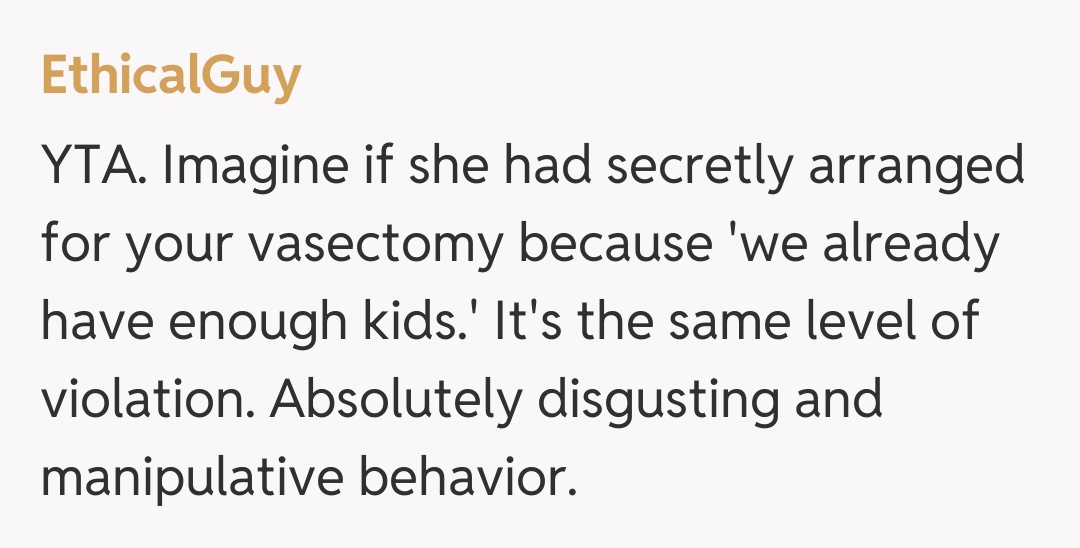 Comentariu de la EthicalGuy