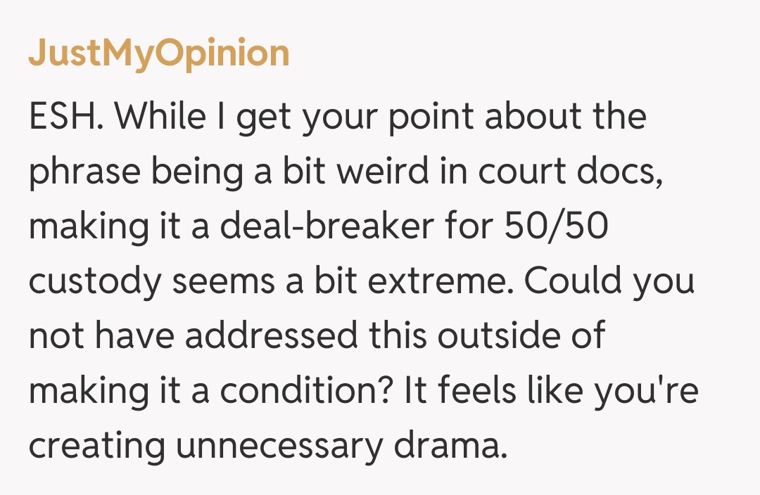 Comentariu de la JustMyOpinion