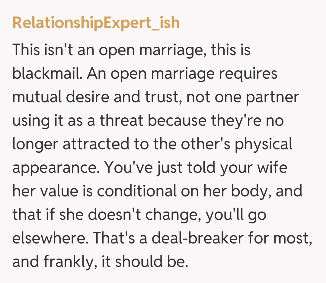 Comentariu de la RelationshipExpert_ish
