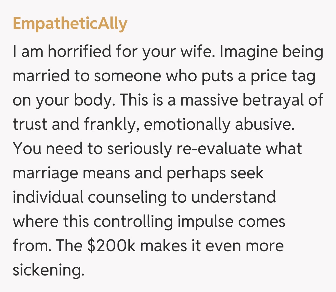 Comentariu de la EmpatheticAlly