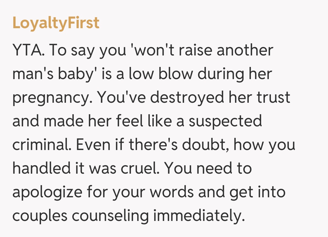 Comentariu de la LoyaltyFirst