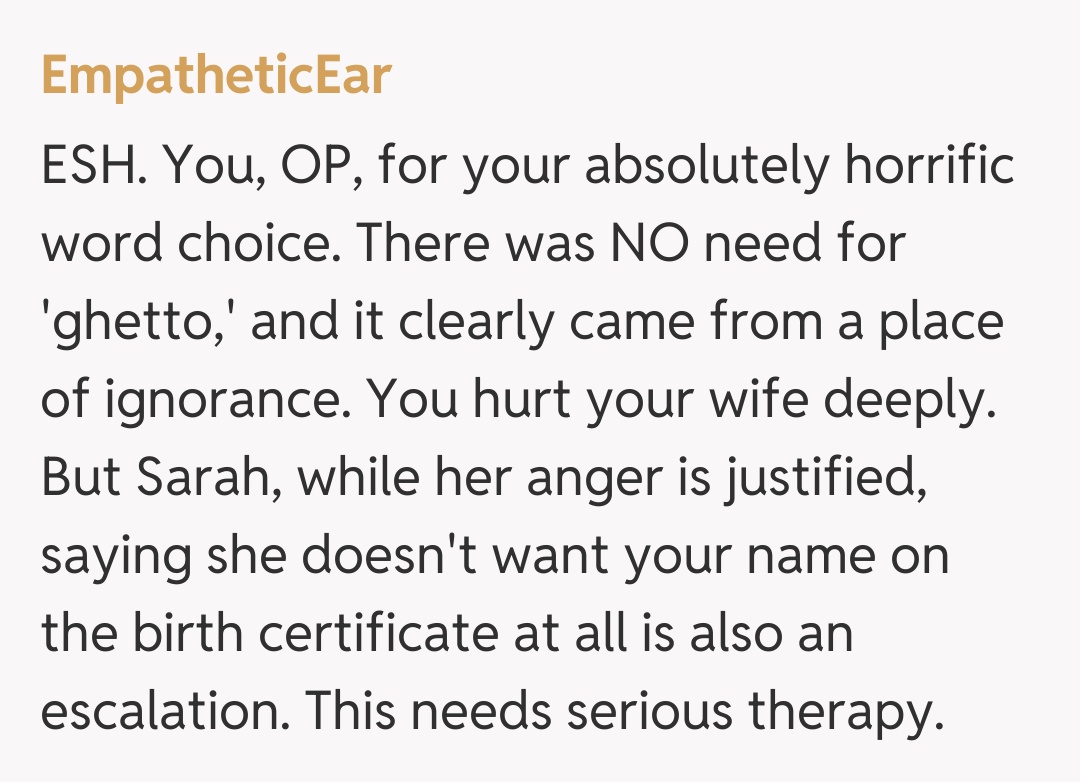 Comentariu de la EmpatheticEar