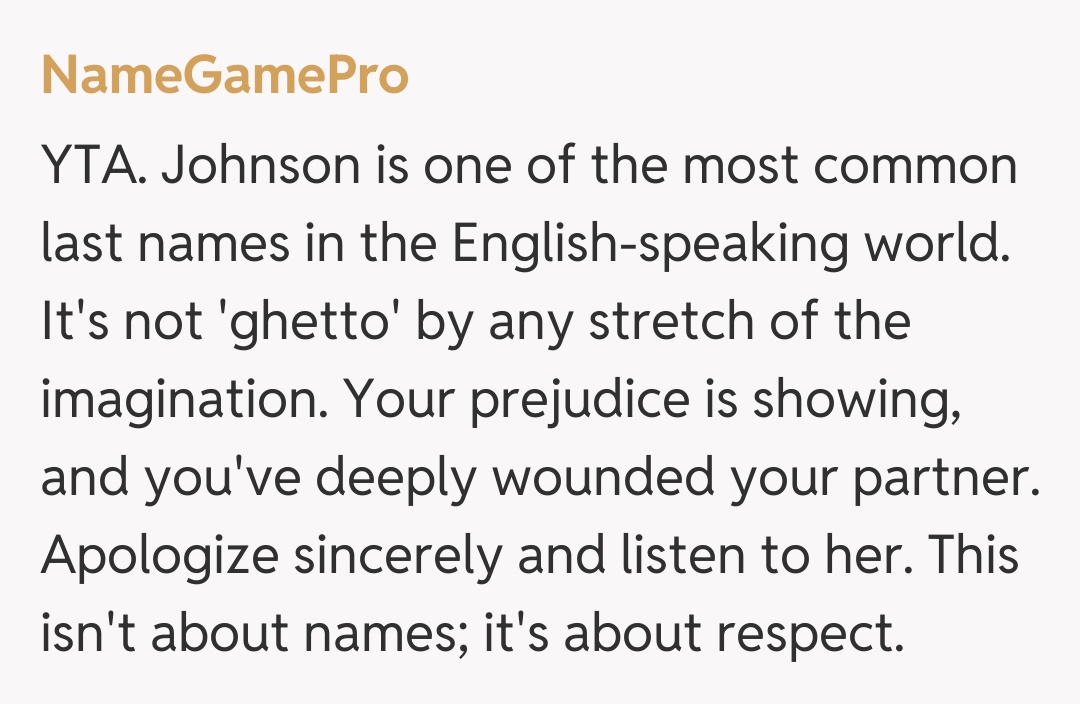 Comentariu de la NameGamePro